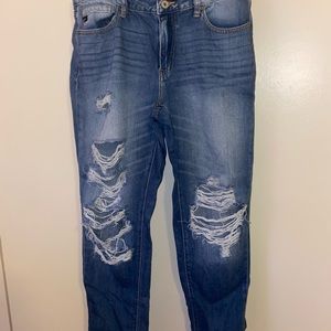 Kancan super distressed boyfriend jeans